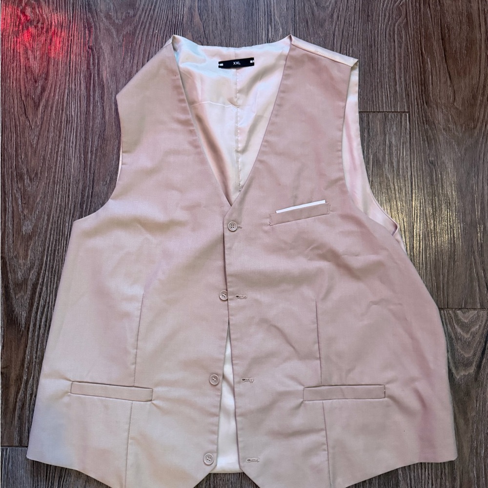 Men's Classic Beige Vest
